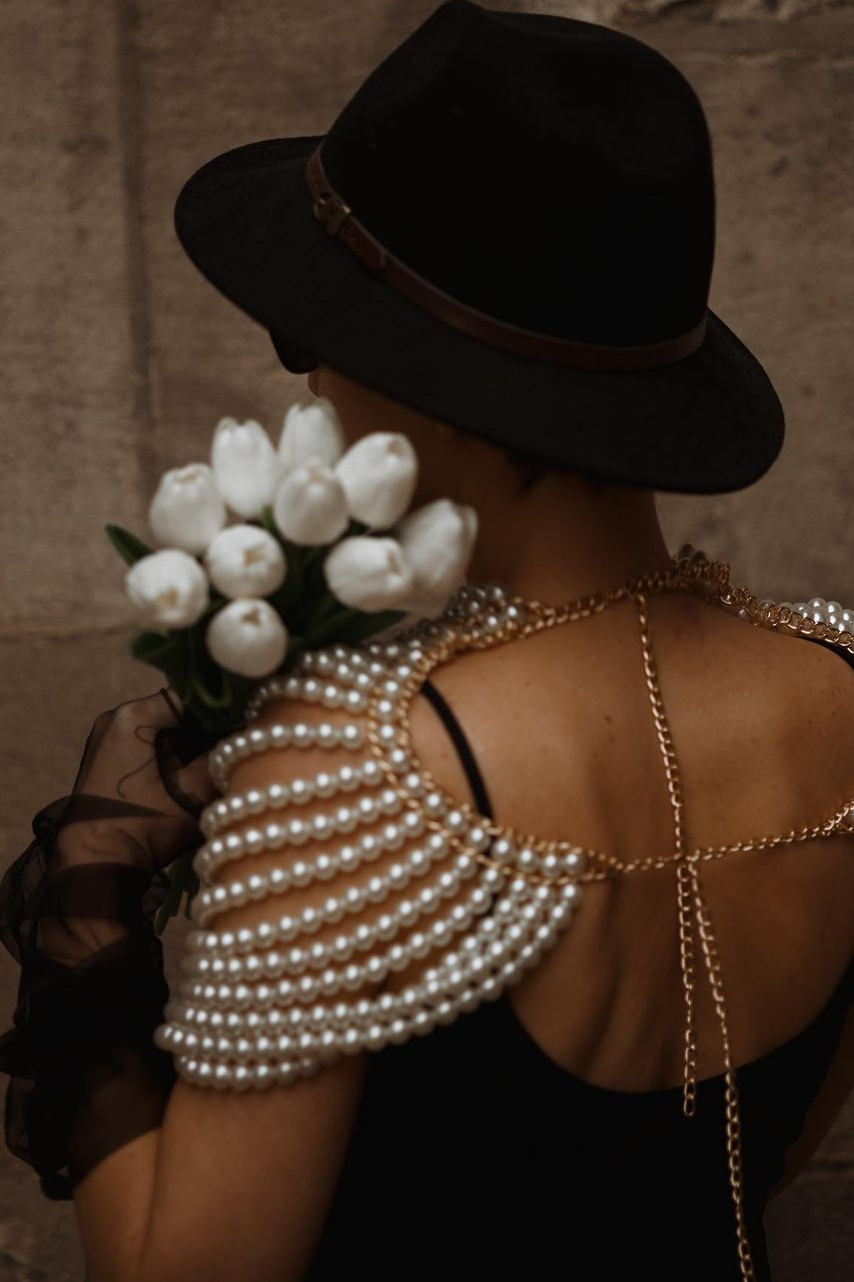 Natia_natsi - Pearl Shawl Top H201015019-H1
