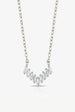 Dainty Baguette Bar Necklace In Gold Or Silver by MUCHV