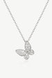 Gold Or Silver Butterfly Necklace by MUCHV