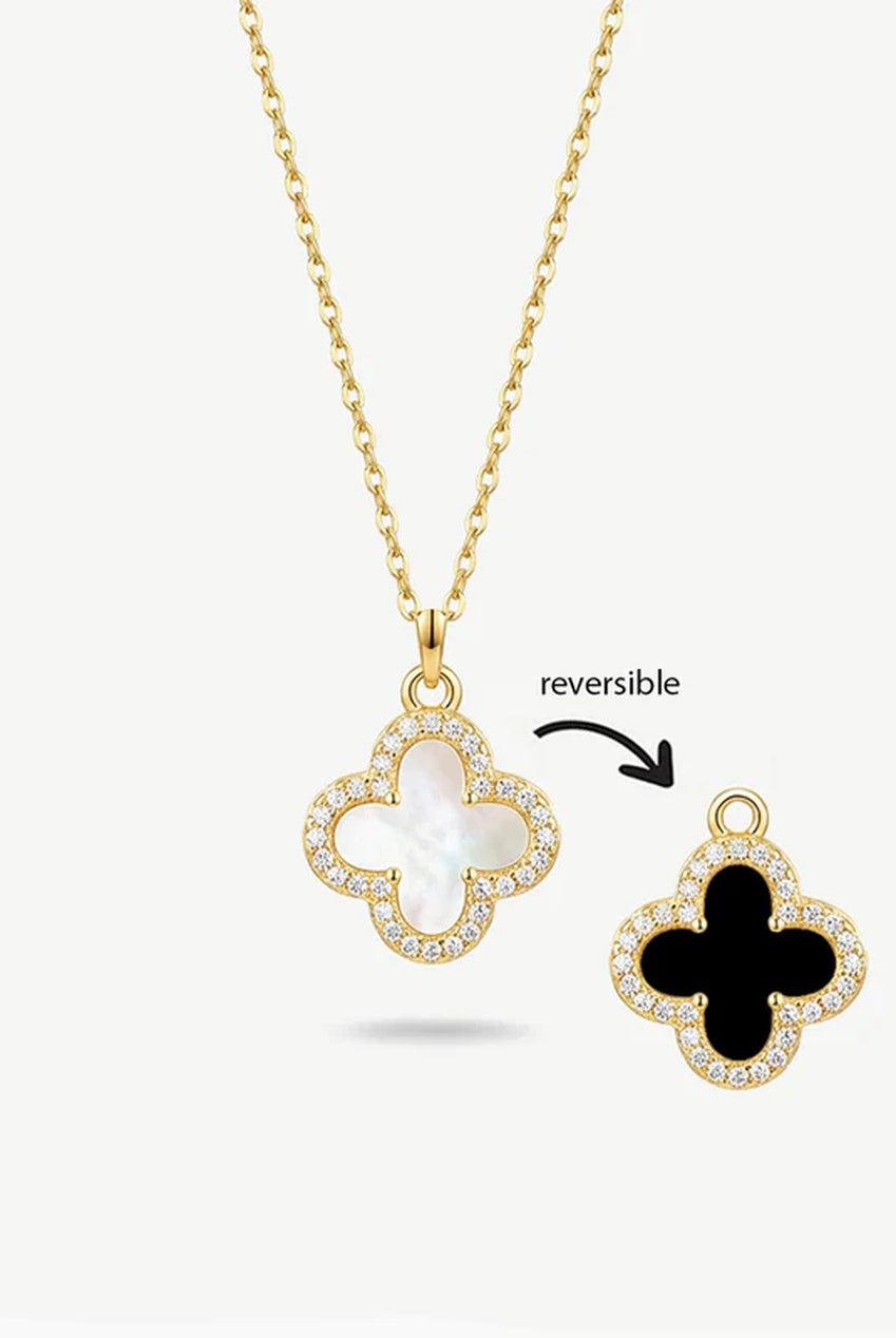 Clover Necklace - Reversible Pendant 567
