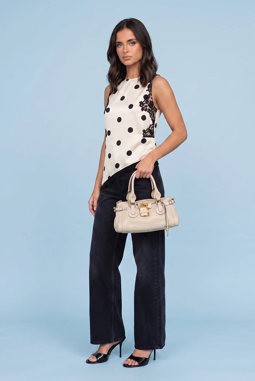 Lace Spot Top 40TOP39990