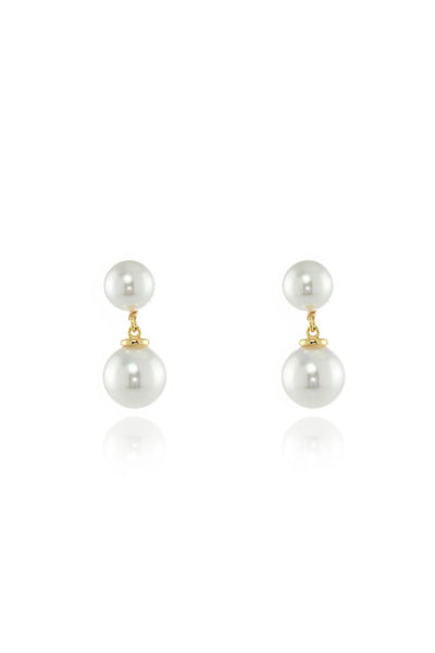 White - Candice Pearl Drop by Cachet London