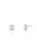 Bibi 12mm Pearl Gold  Earrings by Cachet London