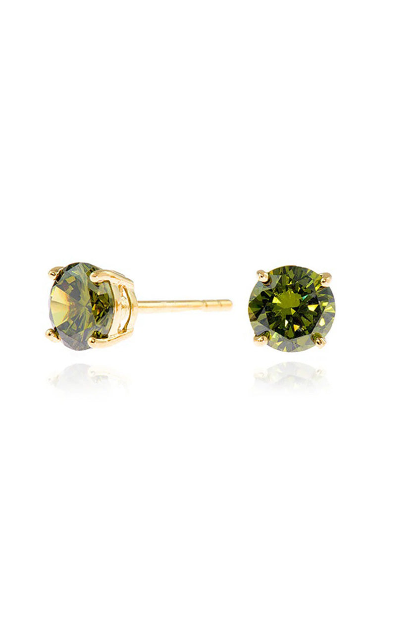 Lana 6mm Olivine Earrings 480422G034