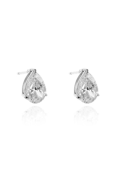 White - Oliana Earrings by Cachet London