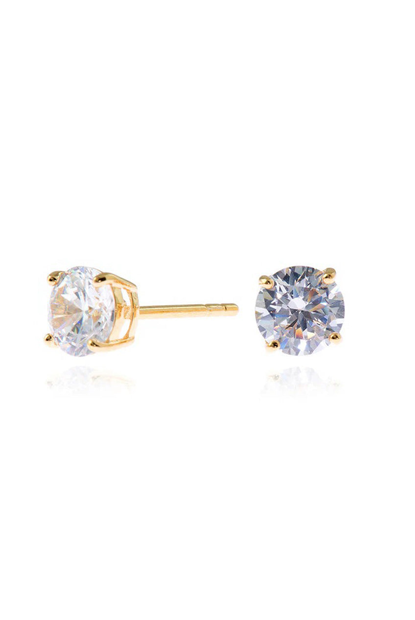 Lana 6mm Gold Earrings 480422G322
