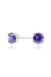 Lana 6mm Violet Earrings by Cachet London