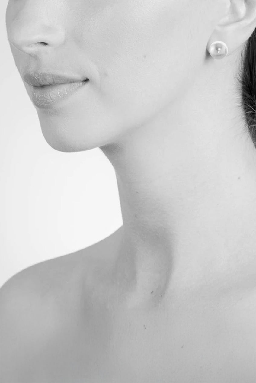 Bibi 12mm Pearl Gold  Earrings 413401G300