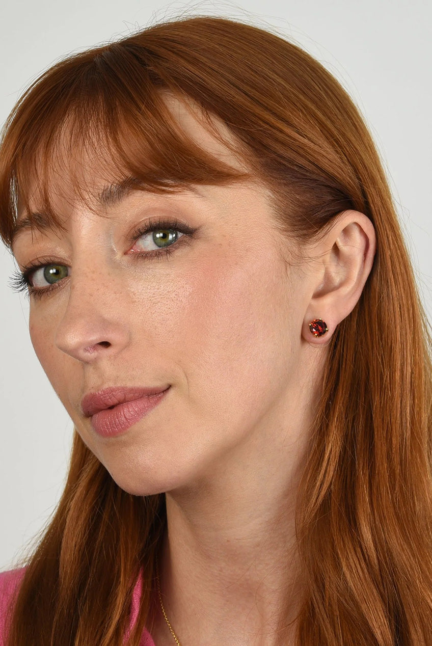 Lana 6mm Ruby Earrings 480422G001