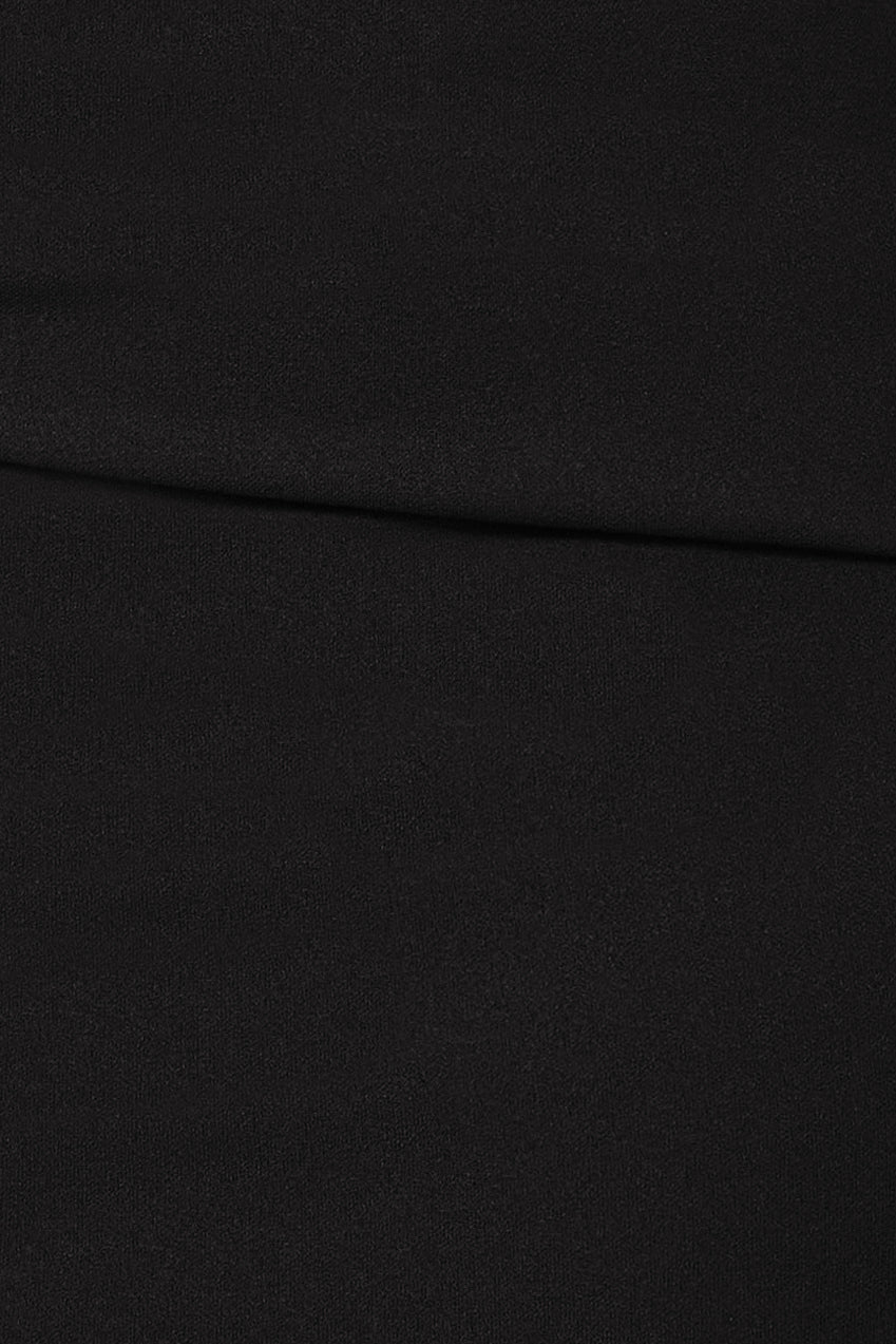 Bardot Pleated Midi Dress - Black DR1092A