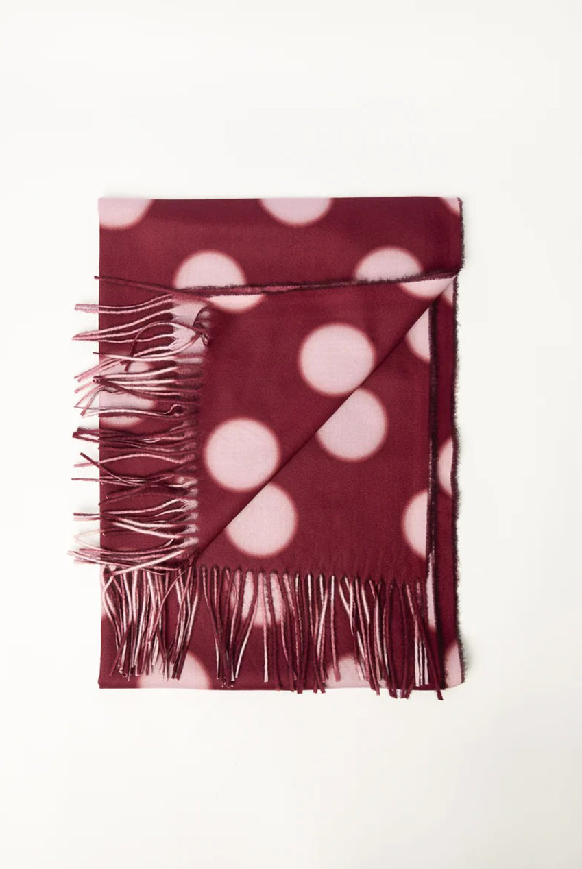 Polka Dot Pattern Scarf NB261515034