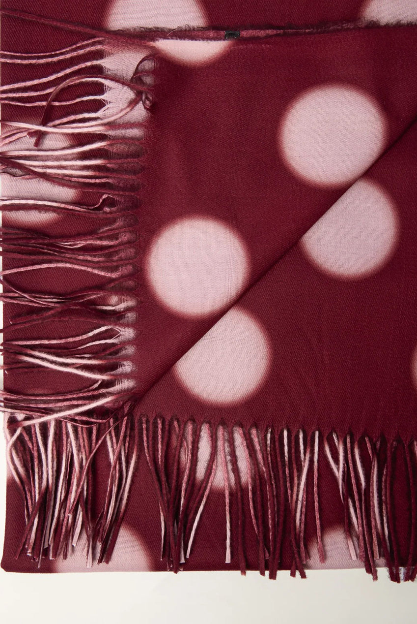 Polka Dot Pattern Scarf NB261515034