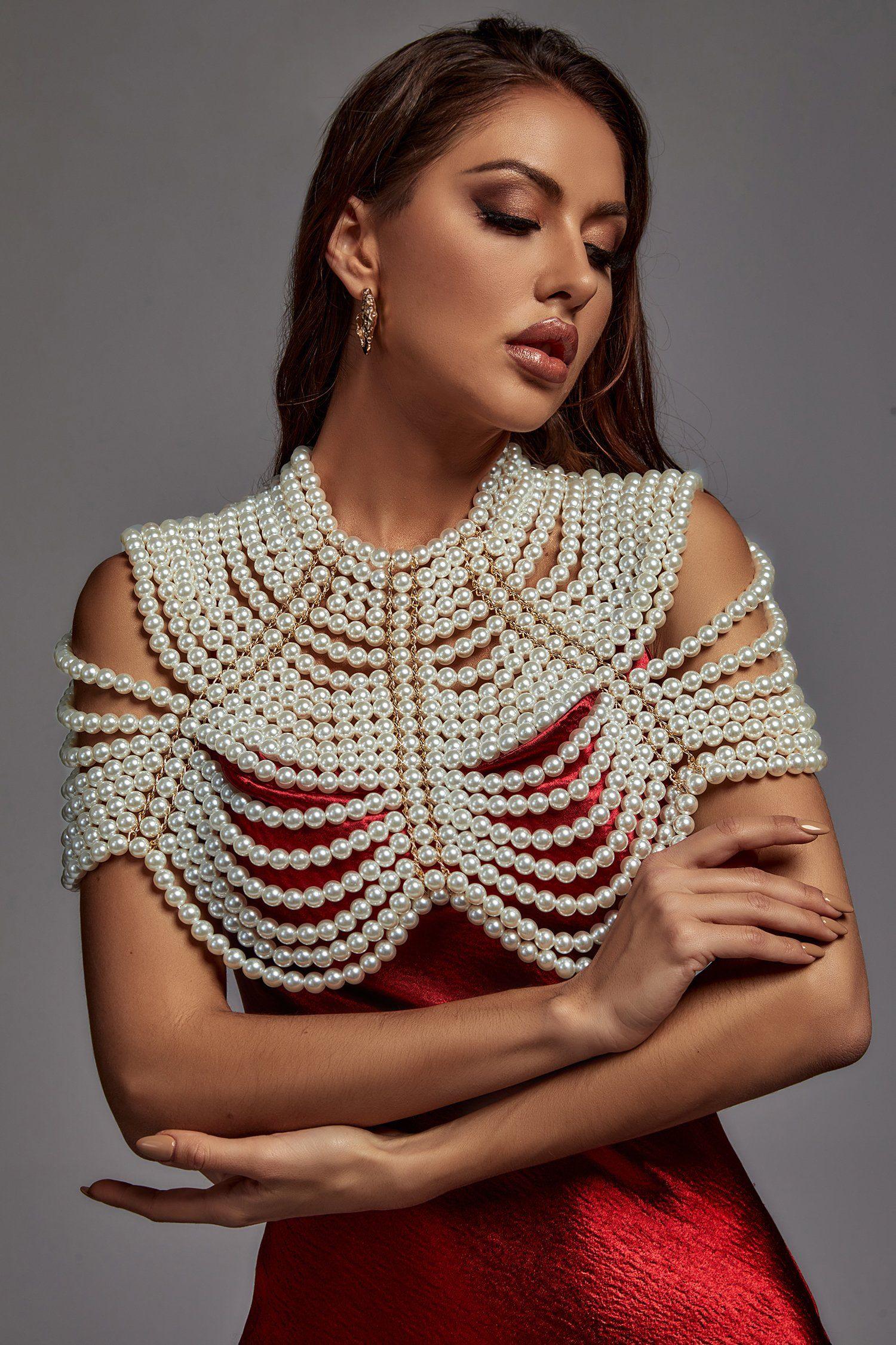 Pearl Shawl Top H201015019