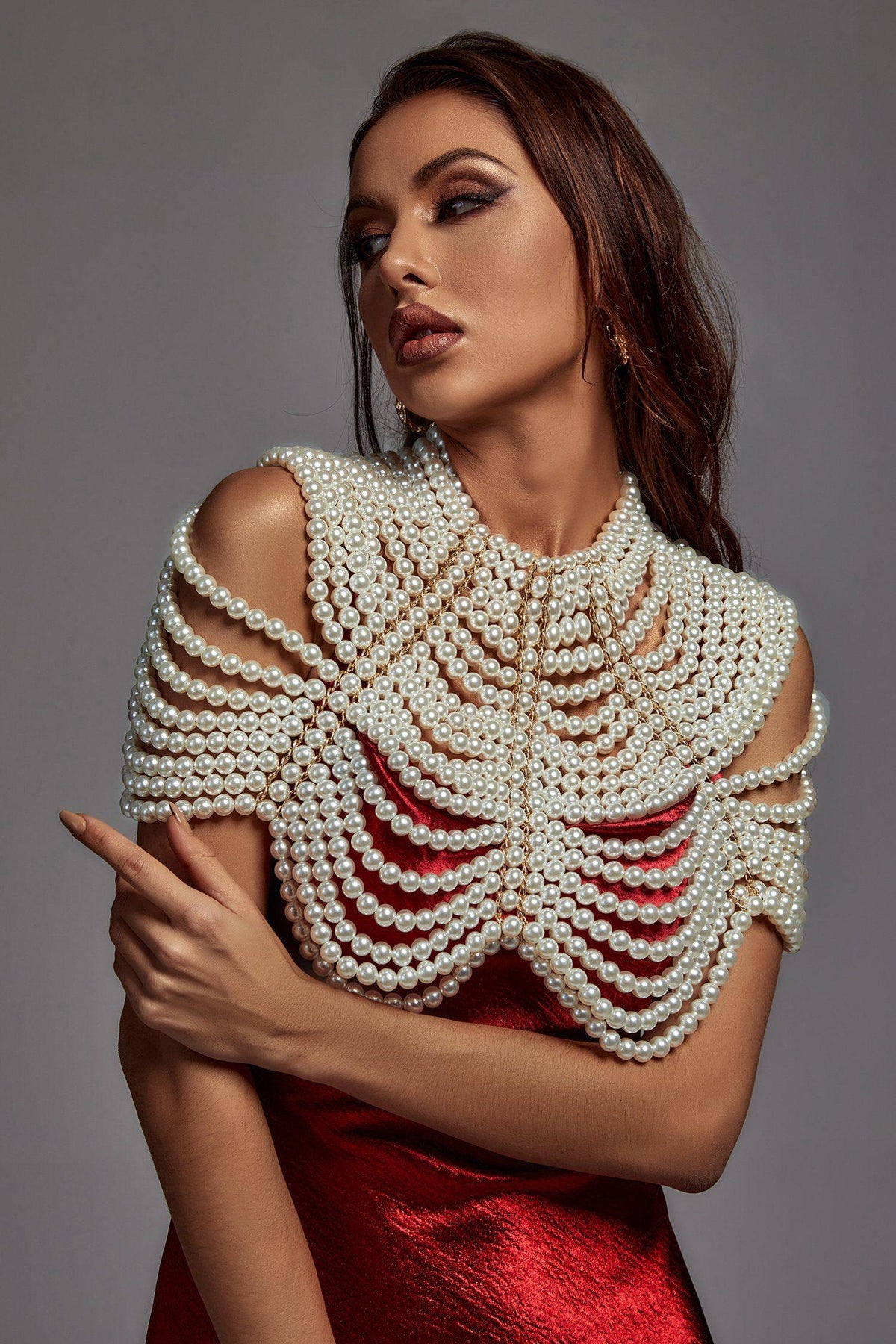 Pearl Shawl Top H201015019