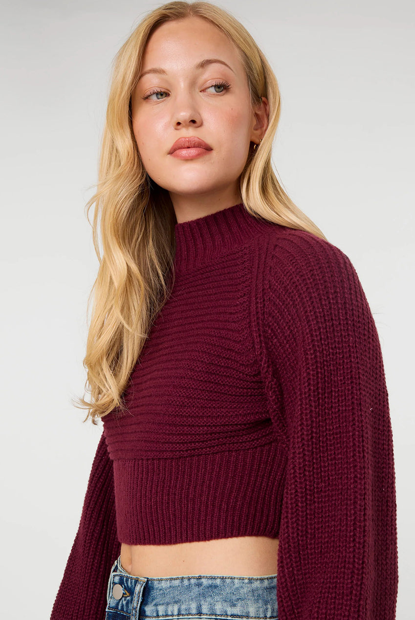 High Neck Knitted Jumper PV2925901