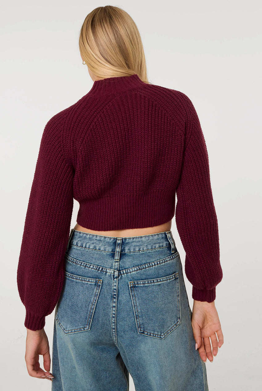 High Neck Knitted Jumper PV2925901