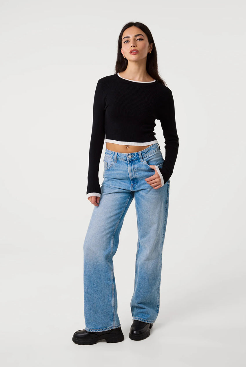 Contrast Knitted Jumper PV3764031