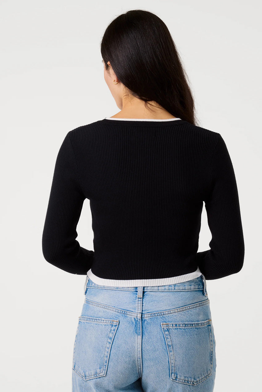 Contrast Knitted Jumper PV3764031