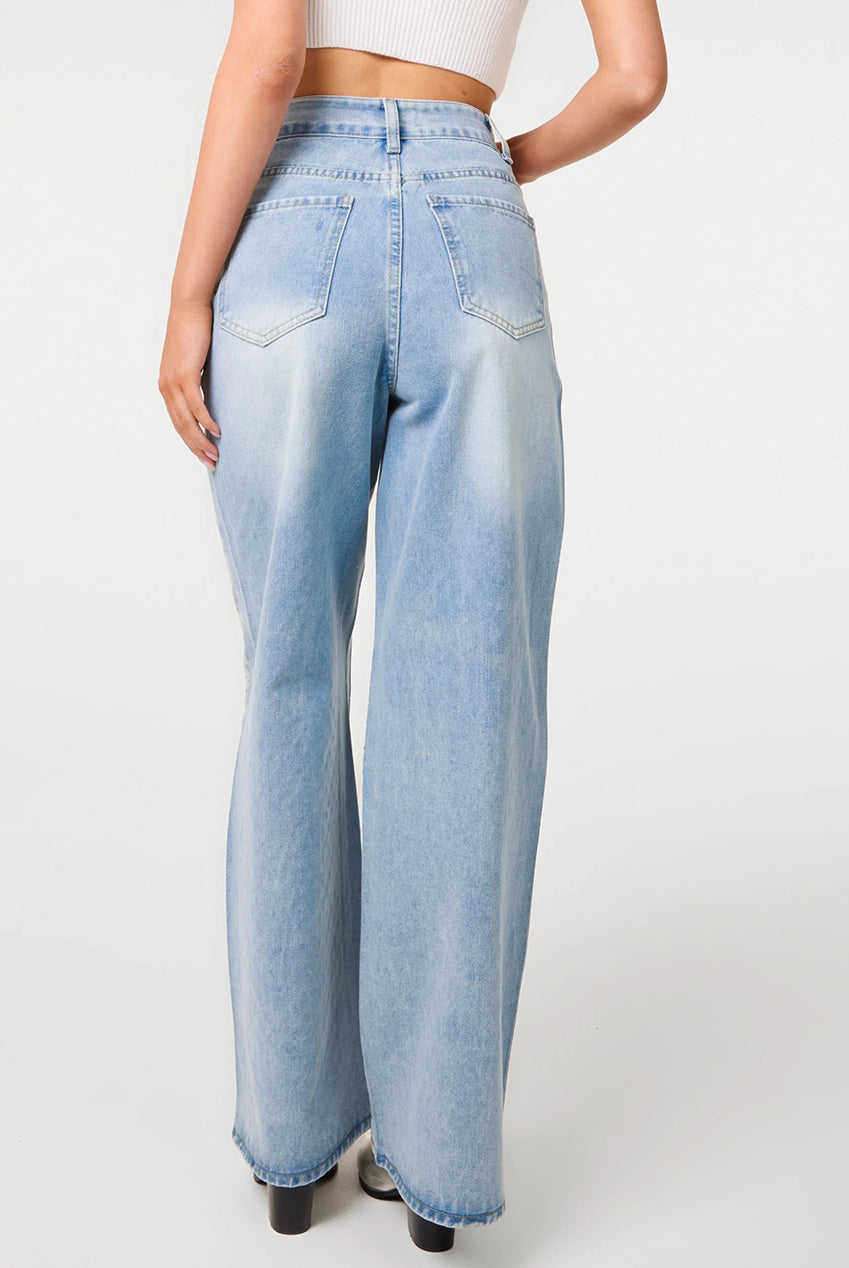 All Over Stud Wide Leg Jeans PV3921018