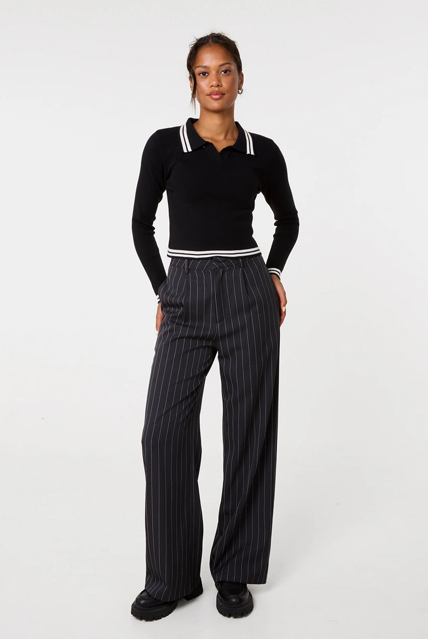 Contrast Knitted Jumper PV3983166