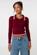 Contrast Knitted Jumper by Pink Vanilla