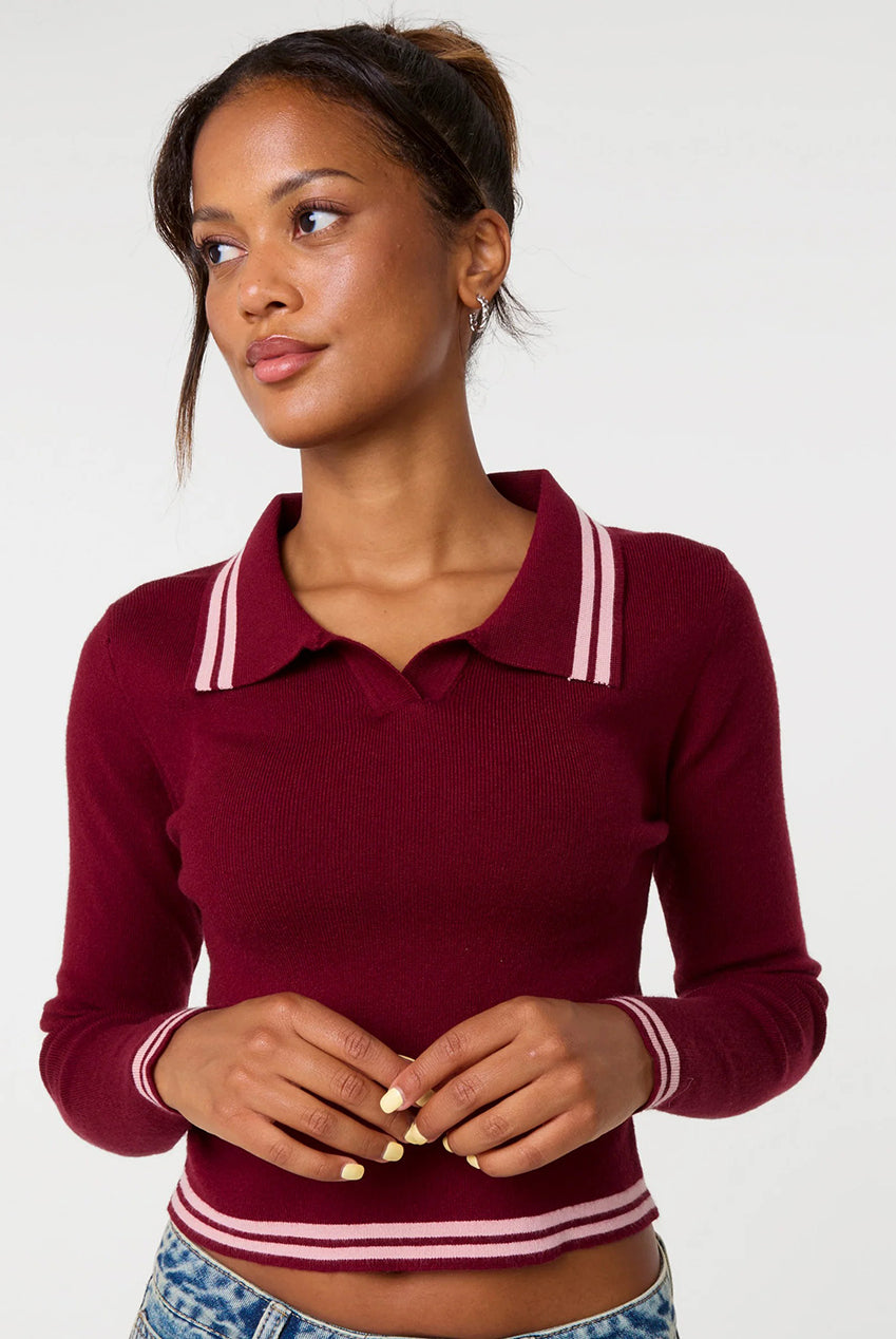Contrast Knitted Jumper PV3983471