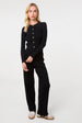 Textured Shirt And Wide Leg Trousers Set by Pink Vanilla