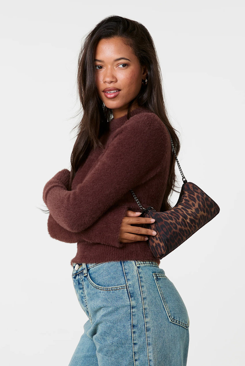 Fluffy Knit Cropped Jumper PV4096030