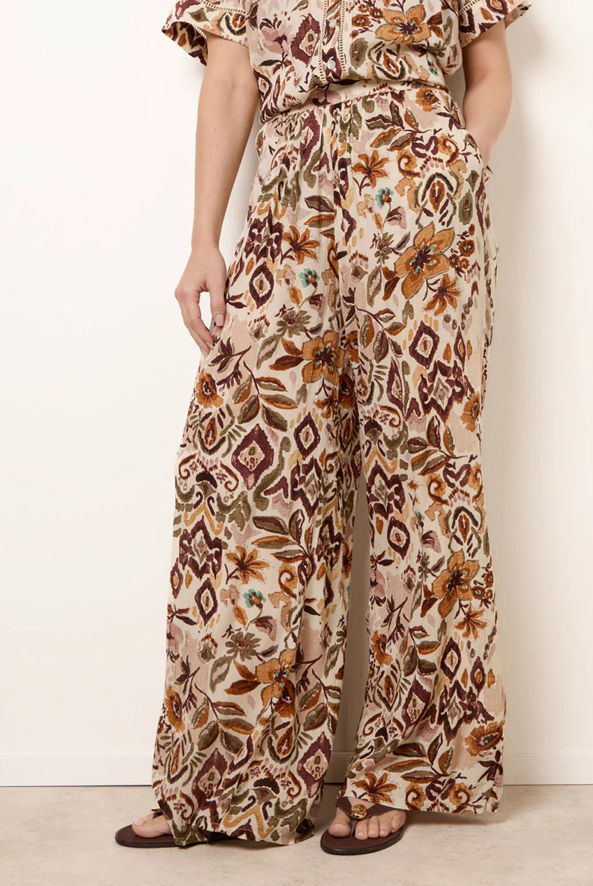 Paisley Print Trousers SS26015B057