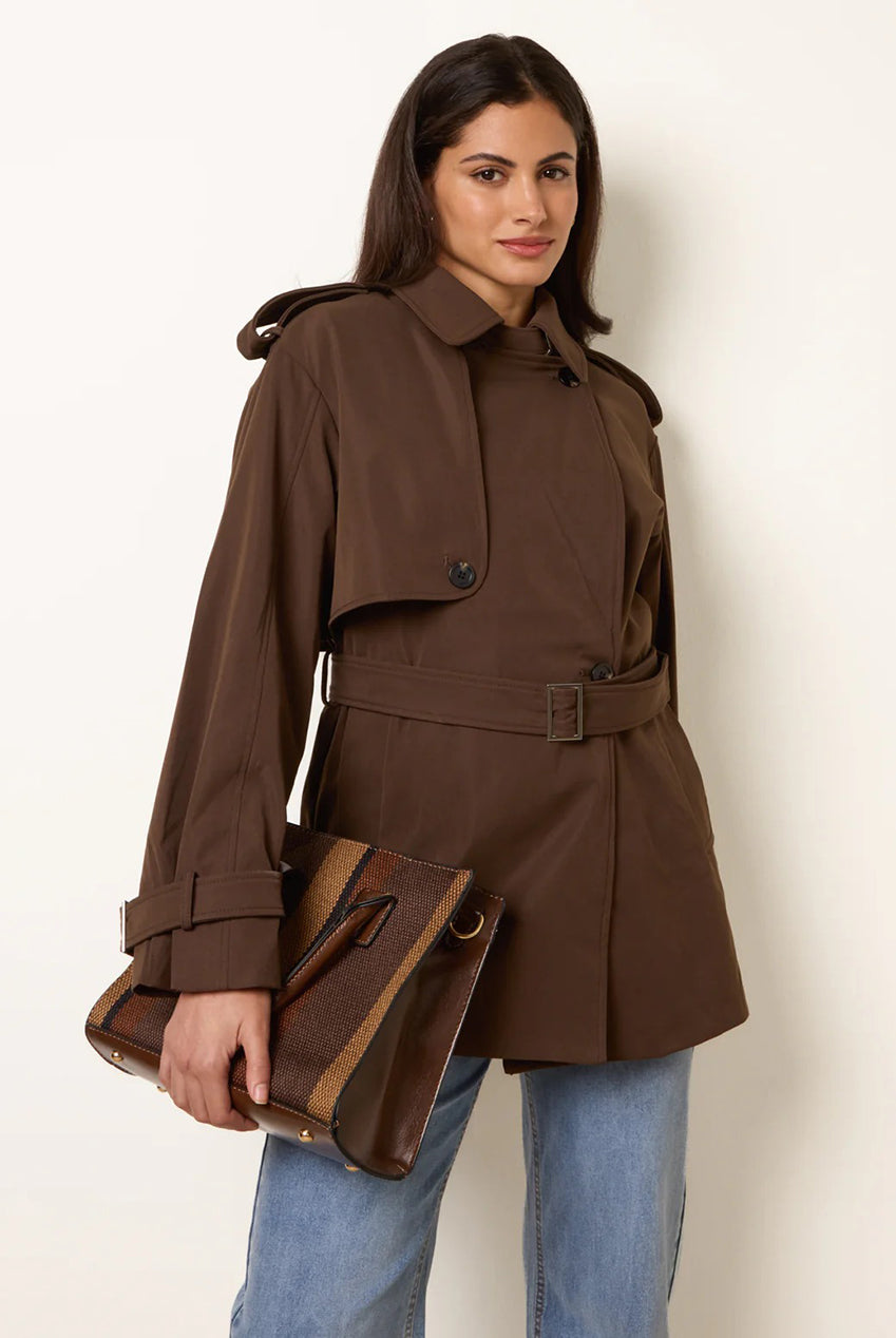 Short Trench Coat SS26042B030