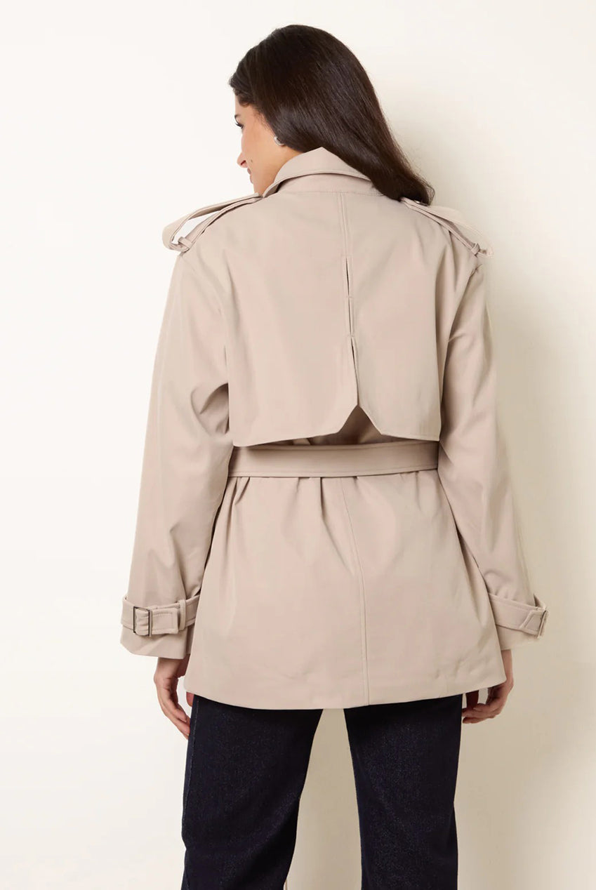 Short Trench Coat SS26042B001