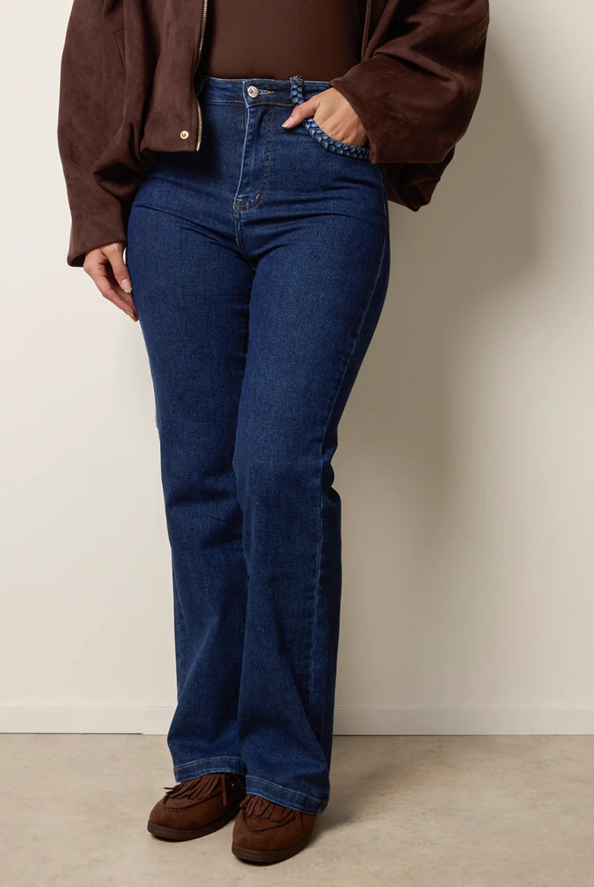 Pocket Rope Stretch Jeans SS26106B002