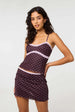 Polka Dot Lace Trim Cami by Pink Vanilla