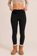 Thermal Fleece-Lined High-Waisted Leggings | Black by Little Nooks