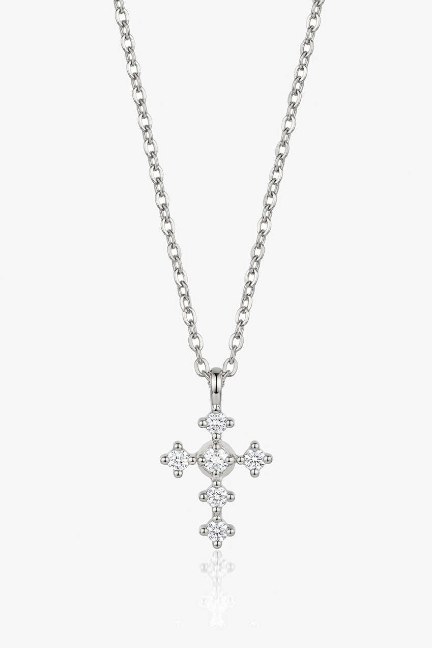 Dainty Cross Necklace 558