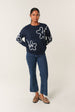 Floral Pattern Sweater by Blue Vanilla