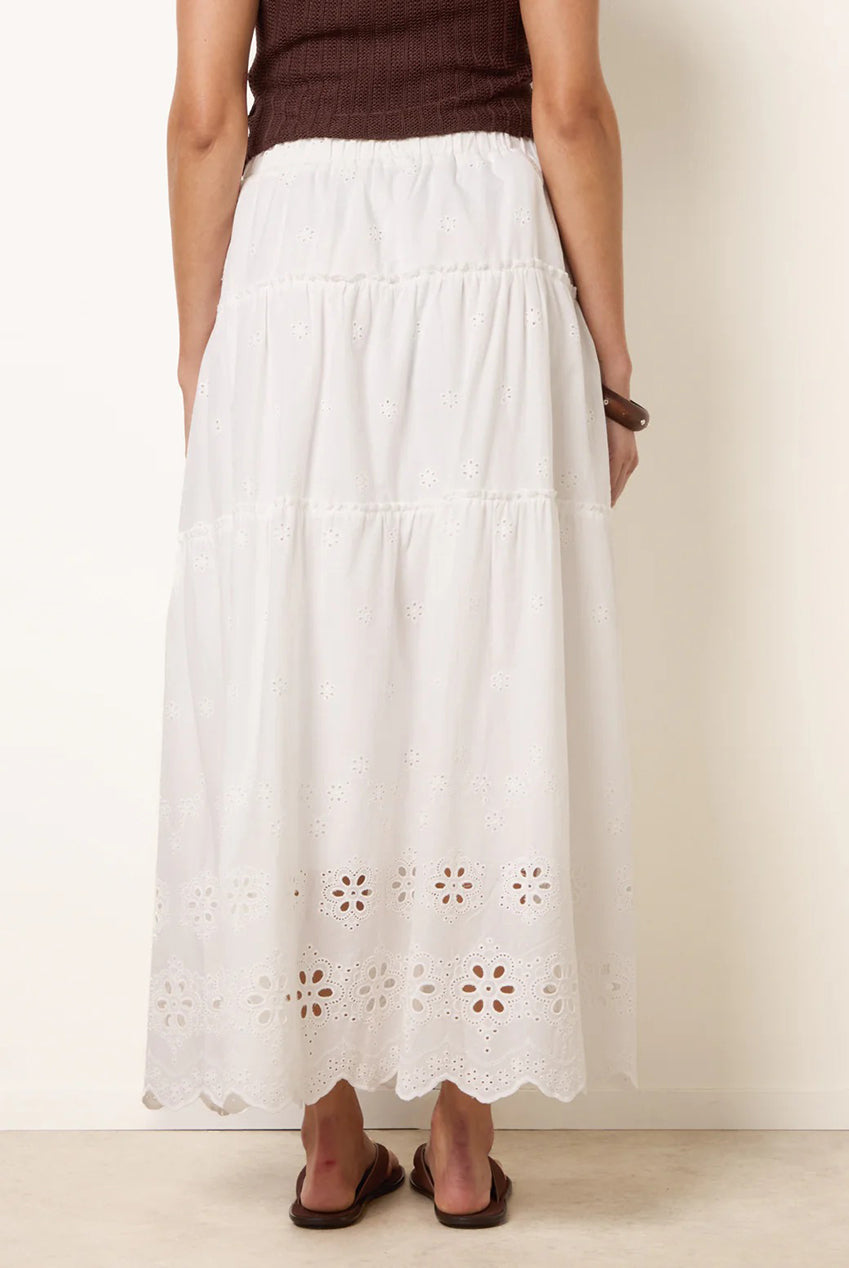 Crochet Detailed Maxi Skirt WF5778BV006
