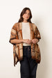 Geometric Patchwork Poncho by Blue Vanilla