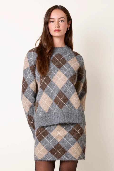 Argyle Pattern Co-Ord Set by Blue Vanilla
