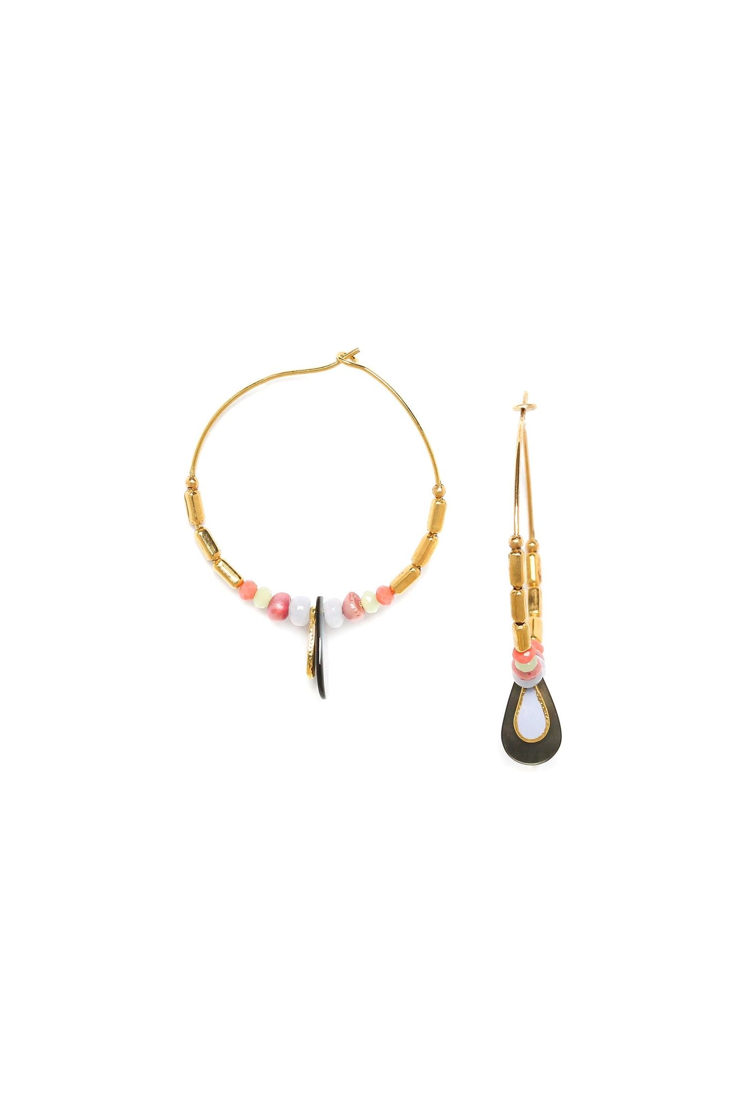 Alexa Creole Hoop Earrings 12--67863
