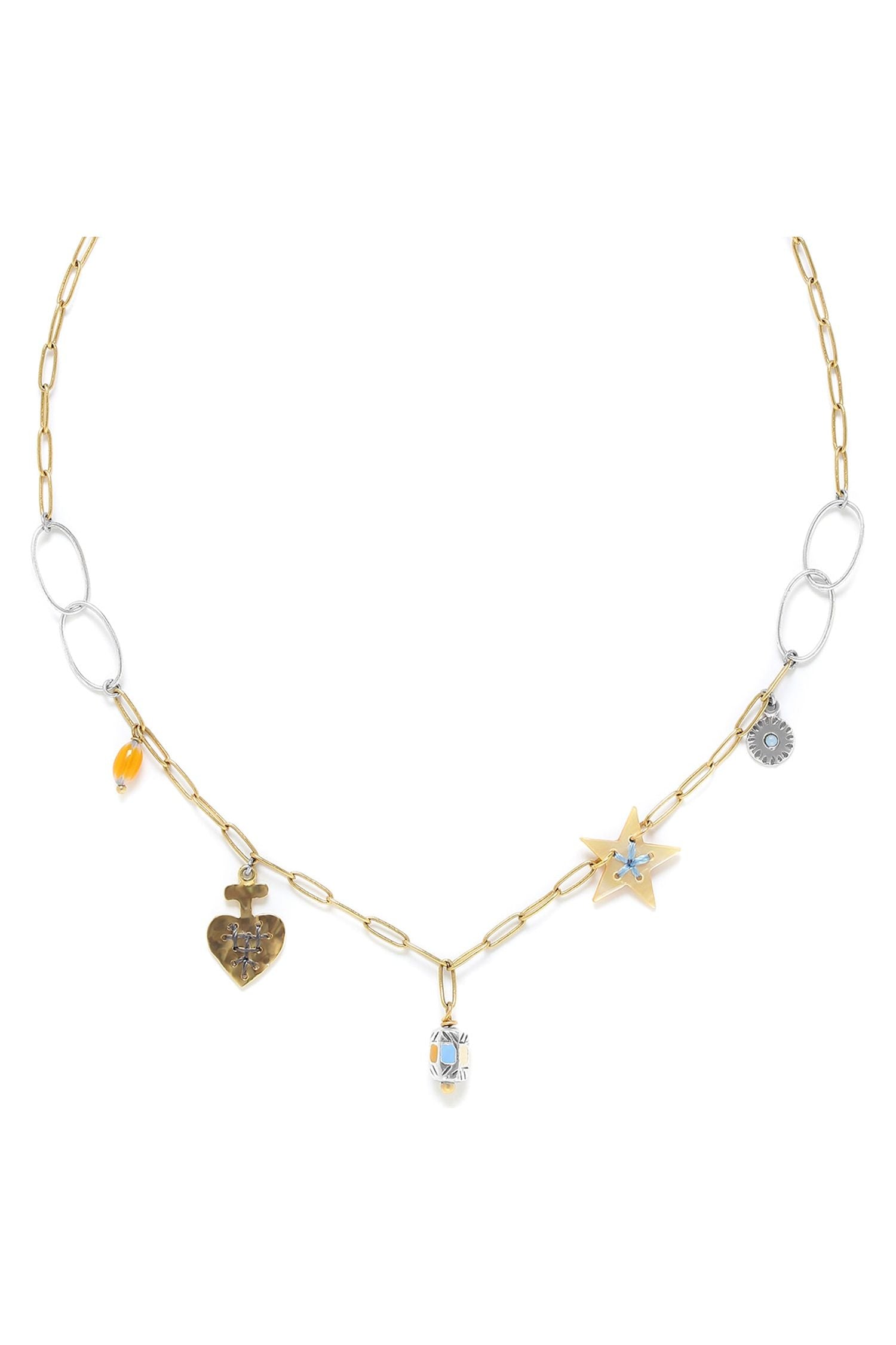 Justine Star Short Necklace 15--63830