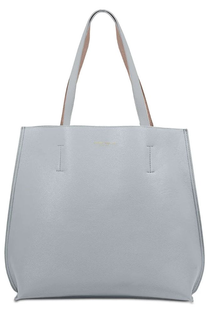Iconic Double Tote Bag - Baby Blue 4