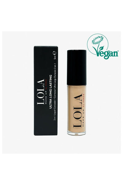 Medium Creamy - Flawless Satin Ultra Long Last 2 In 1 Concealer by Lola Make up