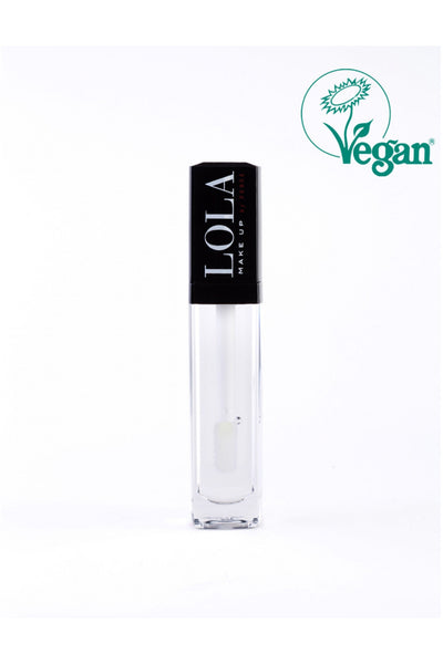 White - Ultra High Shine Lip Gloss - Clear by Lola Make up