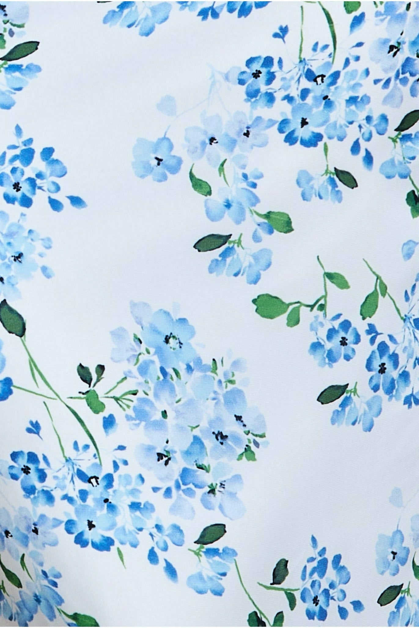 Floral Cowl Neck Maxi Dress - Blue Print DR3350