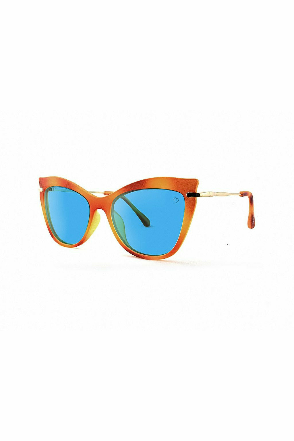 Faceted 'ischia' Cateye With Metal Temples RR48-2