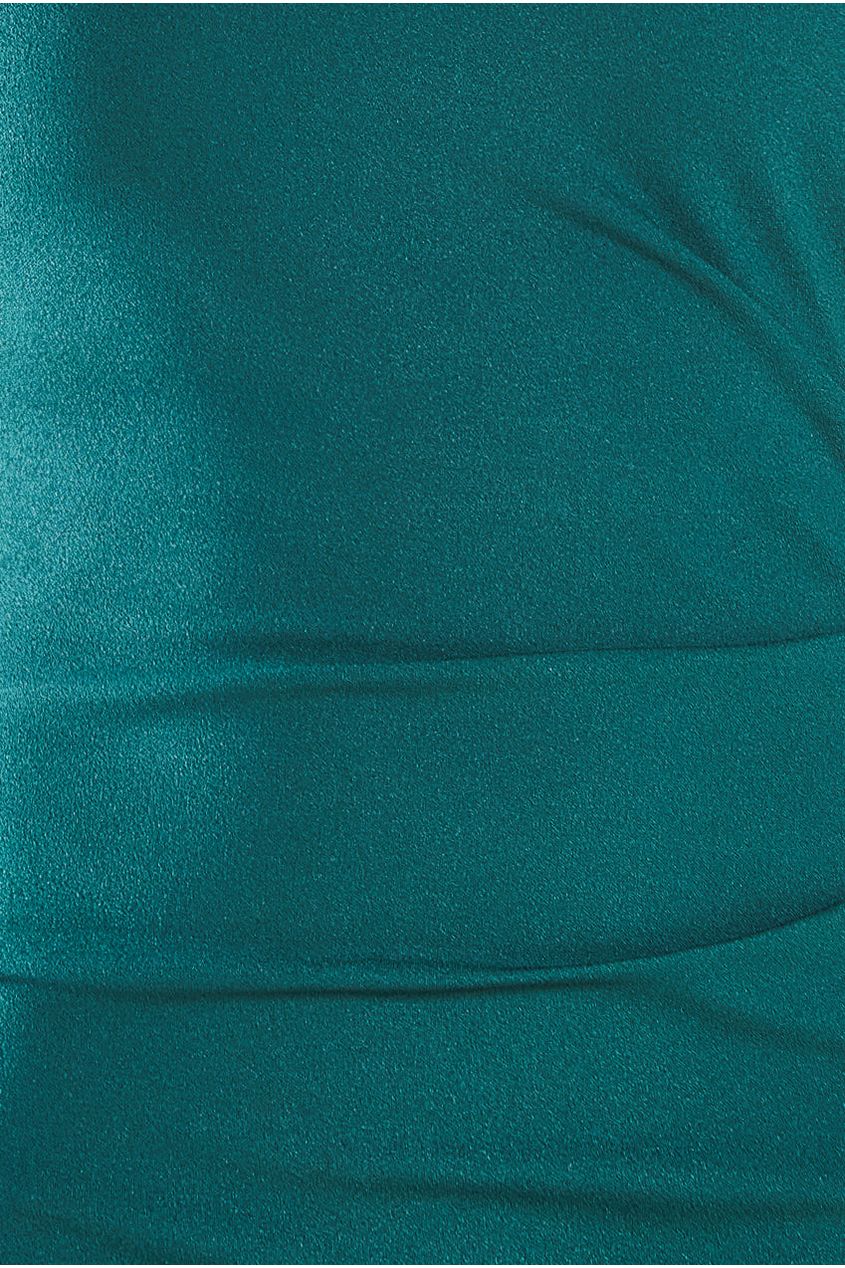 Cutout Scuba Crepe Maxi Dress - Emerald Green DR3402
