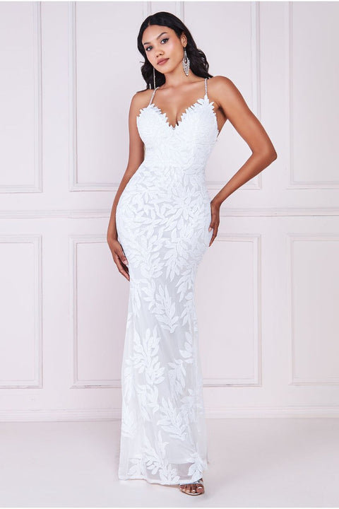Pre order satin white short sleeve princess wedding prom evening dress gown  RB2323, Women's Fashion, Dresses & Sets, Evening Dresses & Gowns on  Carousell