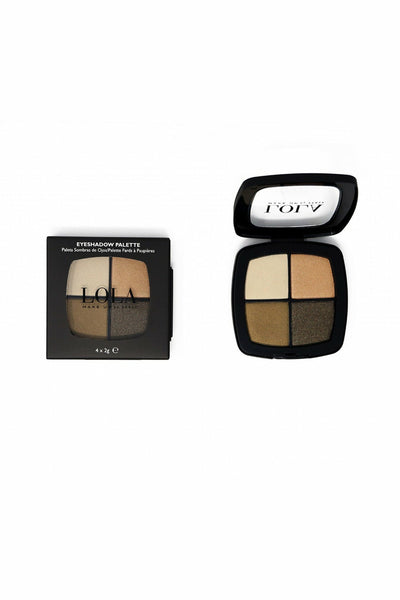 Neutral - Quad Eyeshadow - Natural by Lola Make up