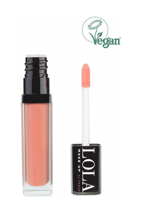 Lola Make up High Shine Lip Gloss - Peony Beige